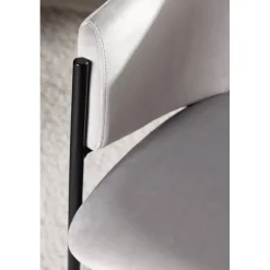 Evelina matstol - Grå sammet