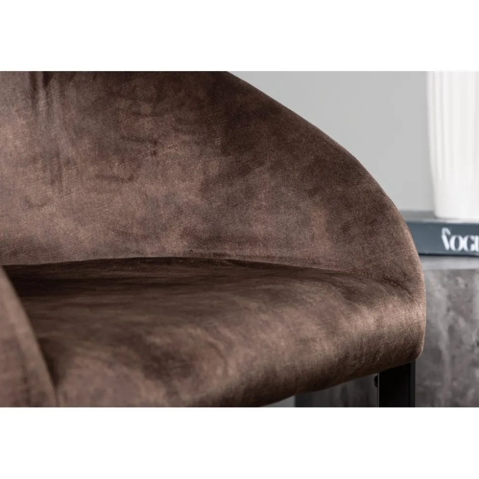 Evening matstol - Brun