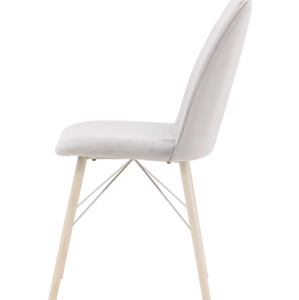 Everyday matstol - Grå/whitewash