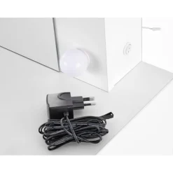 Facada vitt sminkbord med belysning 94 x 43 cm