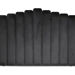 Fancy sänggavel 90 cm - Antracit (Sammet)