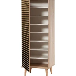 Filinta skoskåp rib - Sonoma ek