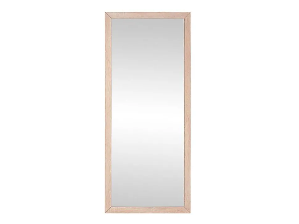 Filippa spegel 116x49 cm - Ljus ek + Karta med möbeltassar på köpet!