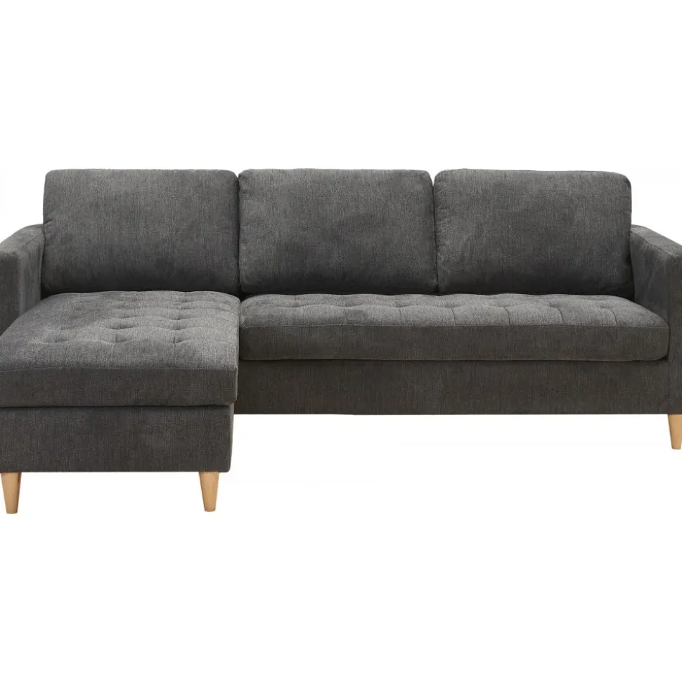 Firenze divansoffa mörkgrå - vändbar divan