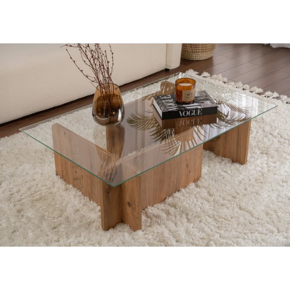 Flavio soffbord - Furu