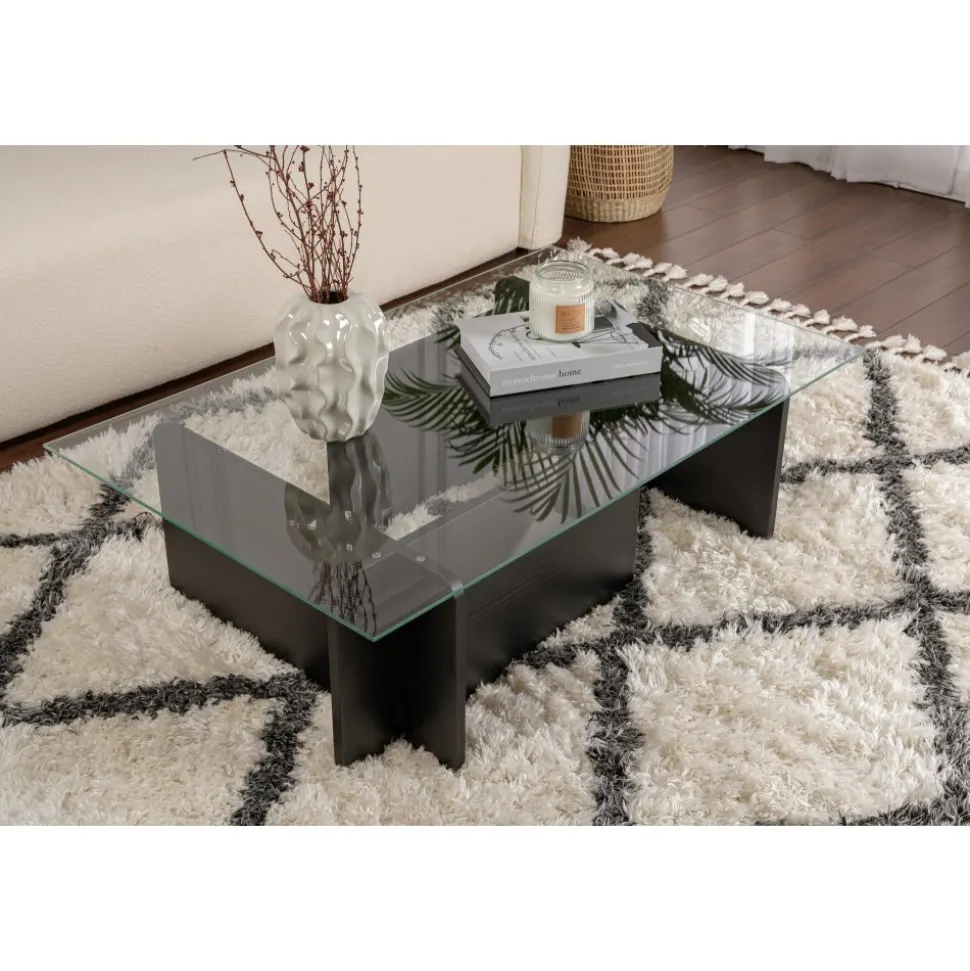 Flavio soffbord - Svart