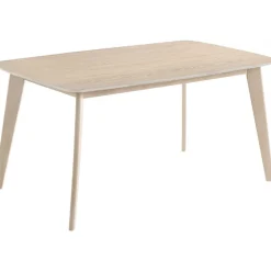 Florence matgrupp i whitewash; rektangulärt matbord 150 x 90 cm med 4 st Florence stolar + 3.00 x Möbeltassar