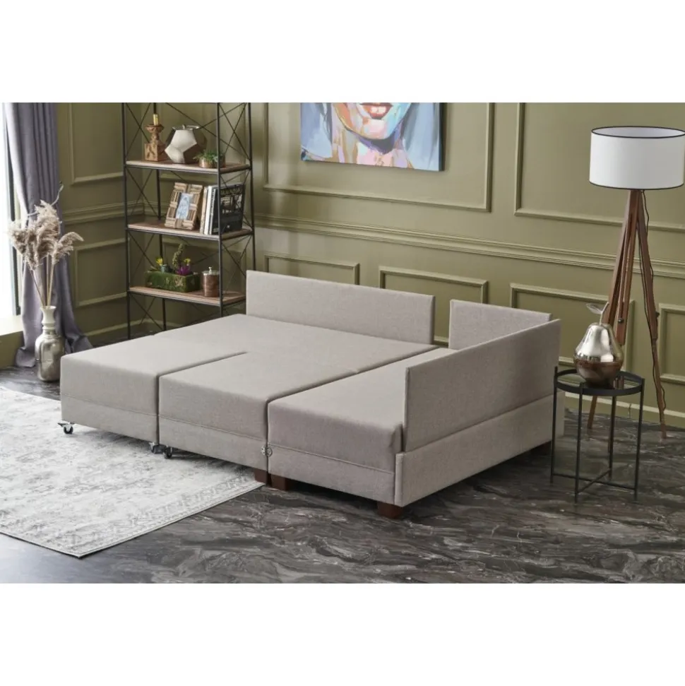 Fly hörnbäddsoffa - Cream