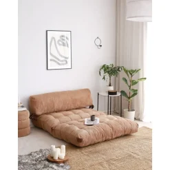 Fold 2-sits bäddsoffa - Camel