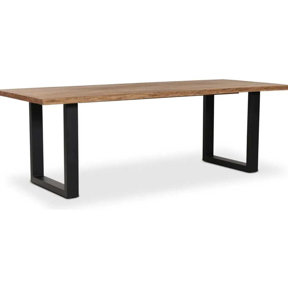 Forest Wave matbord med U-ben - Brunoljad ek - 260 cm