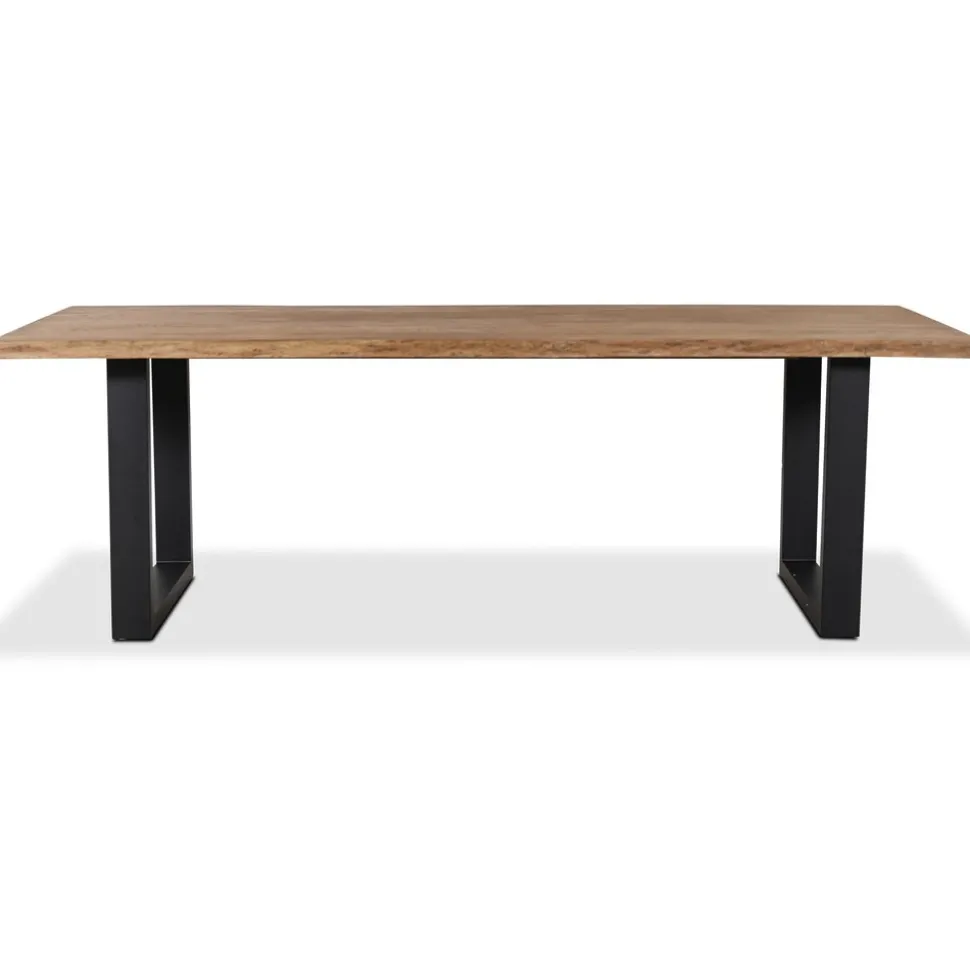 Forest Wave matbord med U-ben - Brunoljad ek - 260 cm