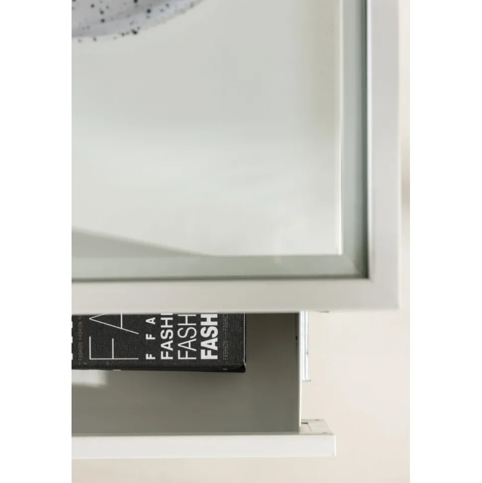 Fortaleza sidobord 40 x 40 cm - Vit