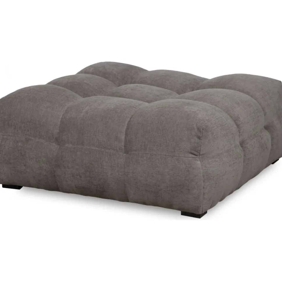 Fotpall 90x90 cm - Grå (Concept 08)