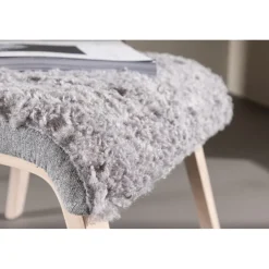 Fårö loungestol - Ljusgrå/Whitewash