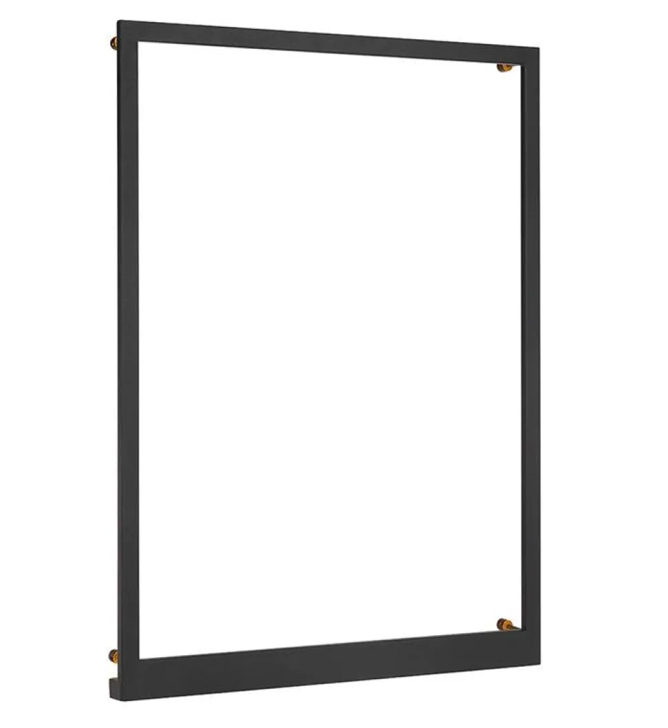 Frame vägglampa 70x50 cm - Svart