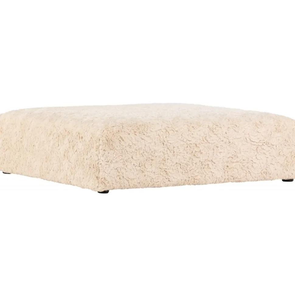 Frankie sittpuff 100 x 100 cm - Beige teddy