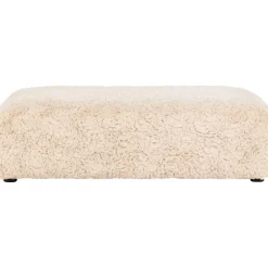 Frankie sittpuff 100 x 100 cm - Beige teddy
