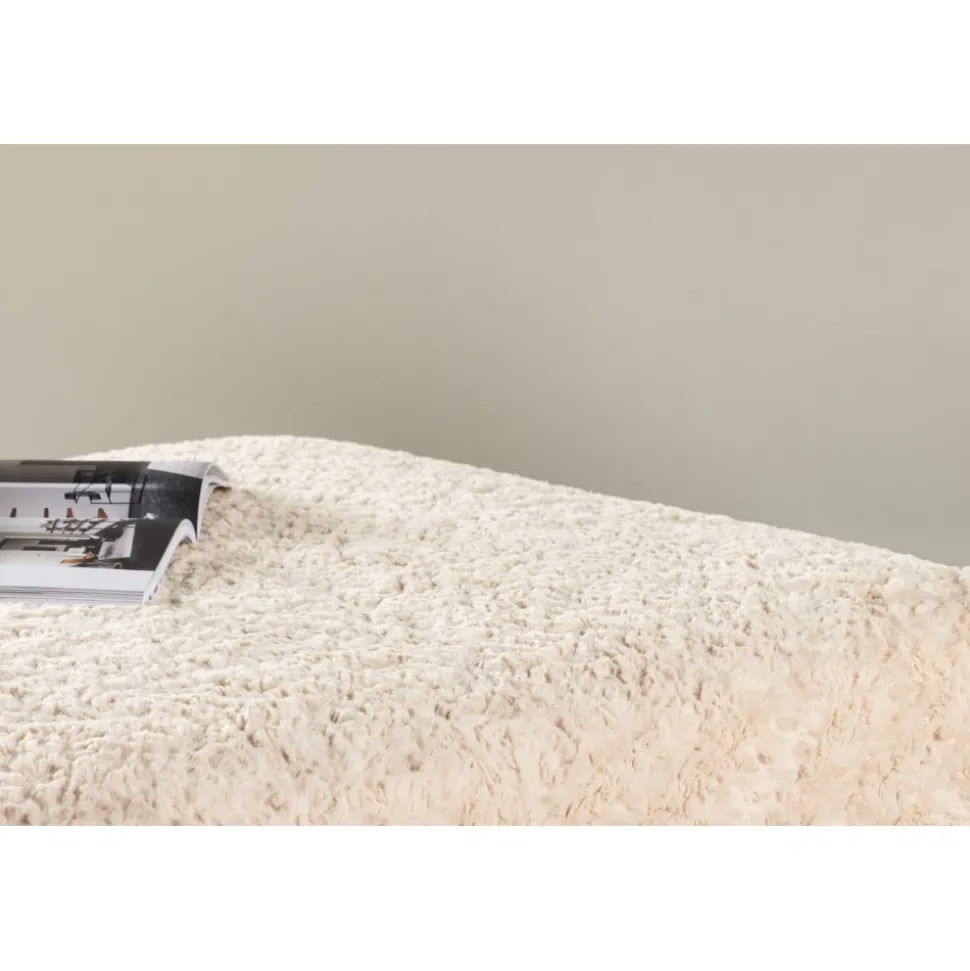 Frankie sittpuff 100 x 100 cm - Beige teddy