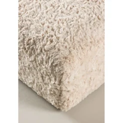 Frankie sittpuff 100 x 100 cm - Beige teddy