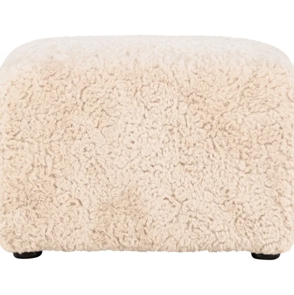 Frankie sittpuff 50 x 50 cm - Beige teddy