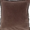 Frans kuddfodral 50 x 50 cm - Brun