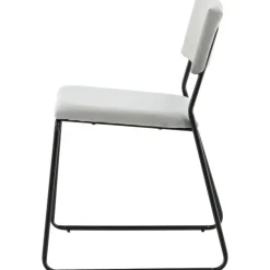 Frekvens stol - Ljusgrå sammet