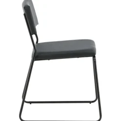 Frekvens stol - Svart PU