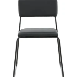 Frekvens stol - Svart PU