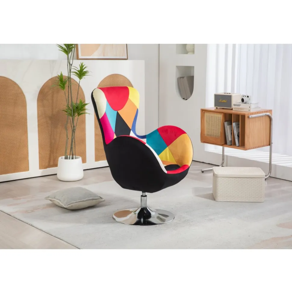 Fåtölj flerfärgad - Lucille + Fläckborttagare för möbler