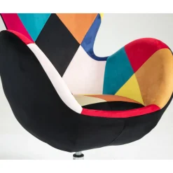 Fåtölj flerfärgad - Lucille + Textilrengöring för möbler