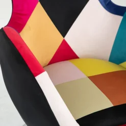 Fåtölj flerfärgad - Lucille + Textilrengöring för möbler