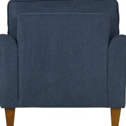 Fåtölj howard chaiselounge blå - Watford Deluxe + Möbeltassar