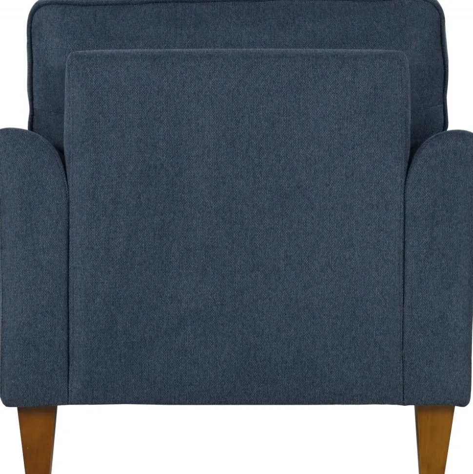 Fåtölj howard chaiselounge blå - Watford Deluxe + Möbeltassar