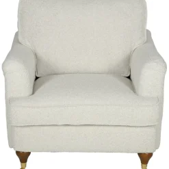 Fåtölj Howard i bouclé - Watford Deluxe + Textilrengöring för möbler