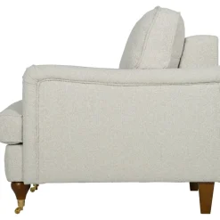 Fåtölj Howard i bouclé - Watford Deluxe + Textilrengöring för möbler