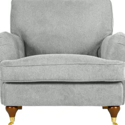 Fåtölj Howard i grått tyg