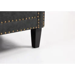 Fåtölj i antracit PU - Professor