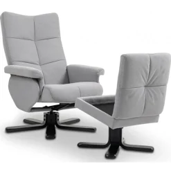 Fåtölj med fotpall - Ställbar