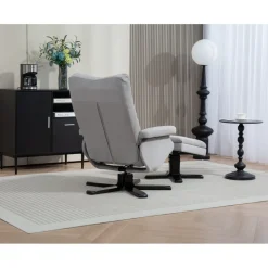 Fåtölj med fotpall - Ställbar