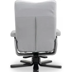 Fåtölj med fotpall - Ställbar + Möbeltassar