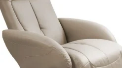 Fåtölj ställbar i konstläder - Berit