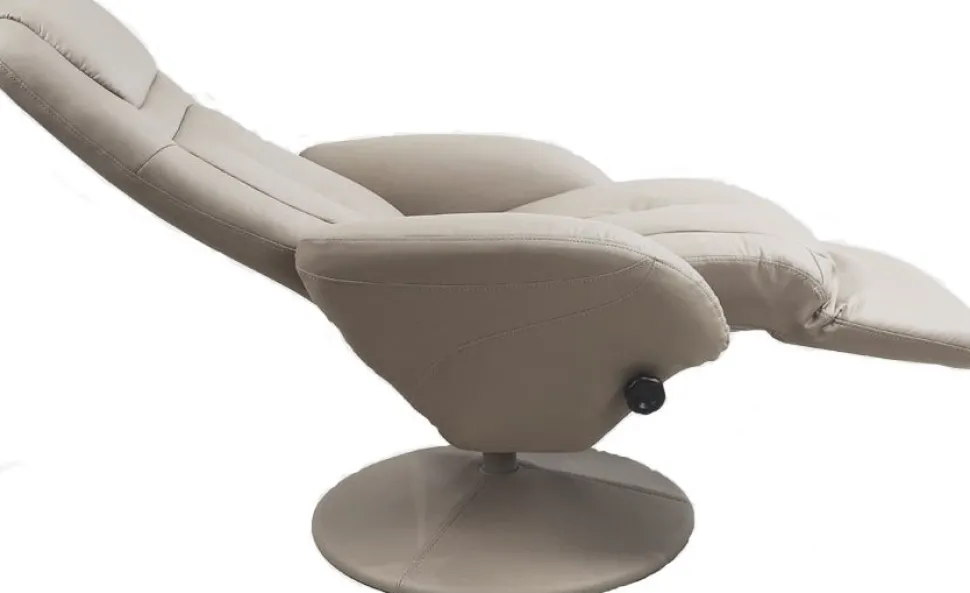 Fåtölj ställbar i konstläder - Berit + Textilrengöring för möbler