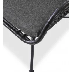 Fåtölj Svart - Minos + Möbeltassar