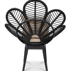 Fåtölj svart/rotting - Peacock