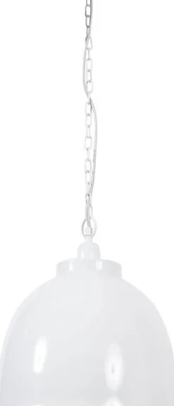 Gansevort taklampa 30 - Vitlackad metall