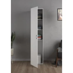 Garderob vit 40 cm bred och 175 cm hög