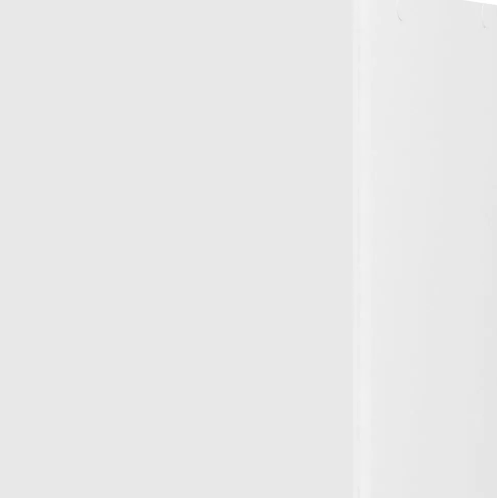 Garderob vit 40 cm bred och 175 cm hög + Möbeltassar