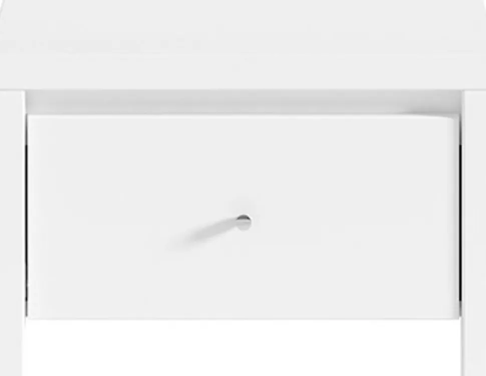 Garland sängbord - Vit