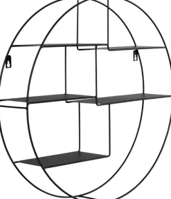 Genk Vägghylla - Svart