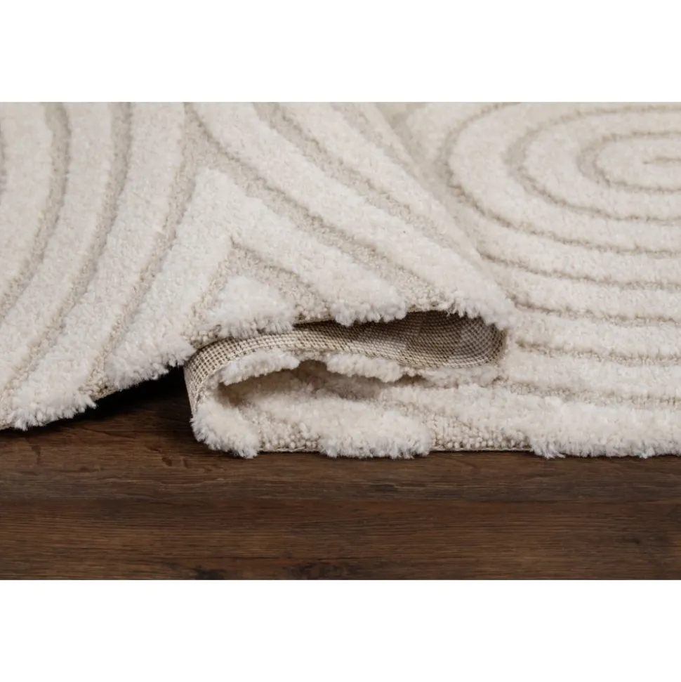 Genova Zen maskinvävd matta Vit